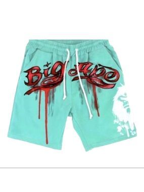 𝅺bang Biz Big Ape Shorts turquoise